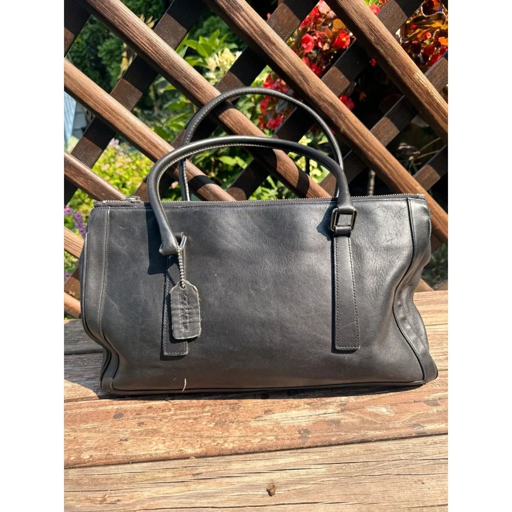 COACH 9420 Bonnie Cashin Legacy Tote Black Glove Tanned Leather Costa Rica
